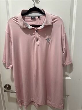 FootJoy Polo Shirt Men’s XL Pink Golf FJ